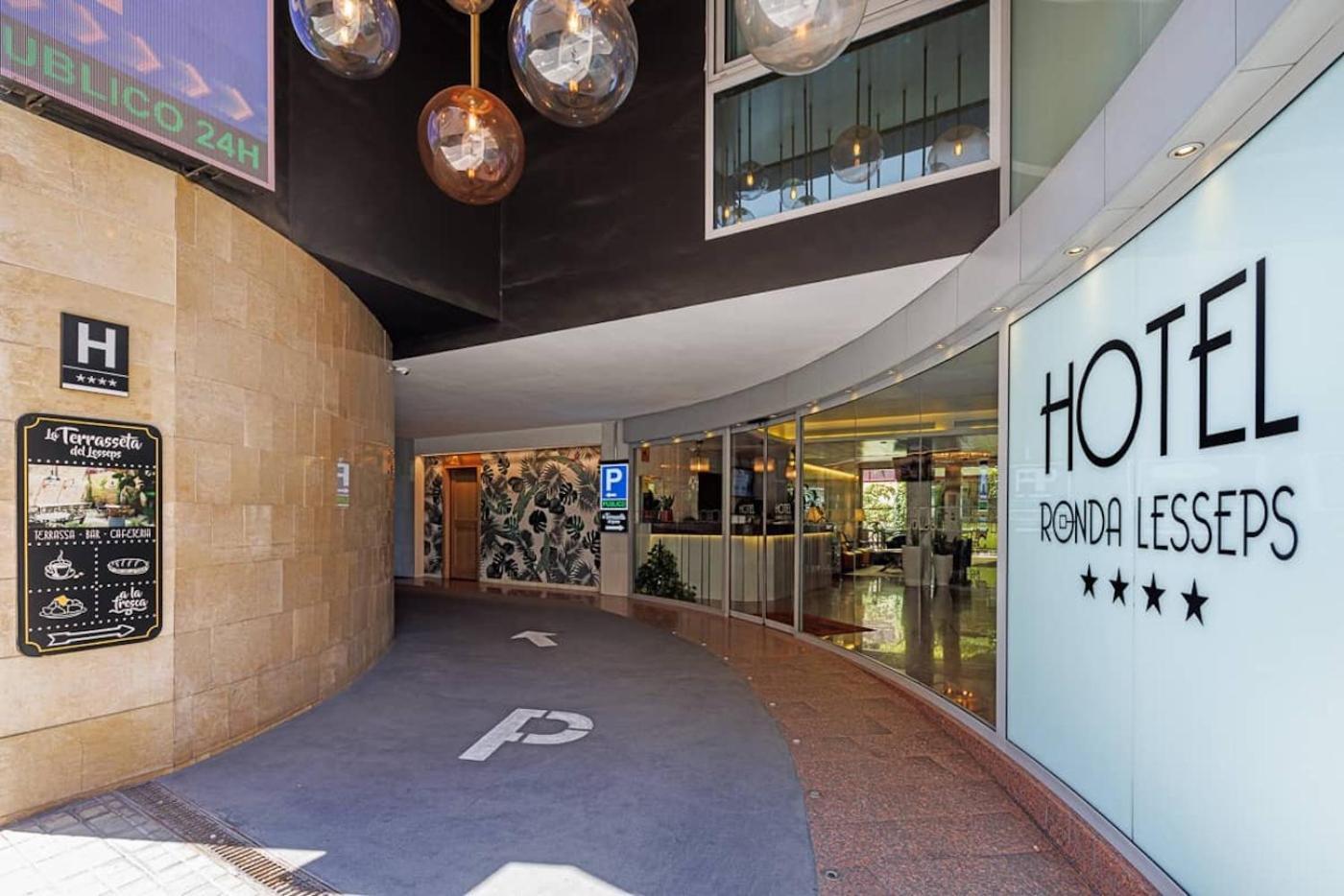 Hotel Ronda Lesseps Barcelona Ngoại thất bức ảnh